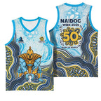 Gold Coast Titans NAIDOC Week 2026 Basketball Jersey First Nations of Australia Aboriginal Mascot Rugby