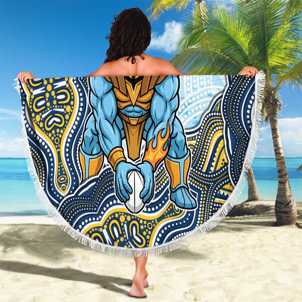 Gold Coast Titans NAIDOC Week 2026 Beach Blanket First Nations of Australia Aboriginal Mascot Rugby