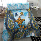 Gold Coast Titans NAIDOC Week 2026 Bedding Set First Nations of Australia Aboriginal Mascot Rugby