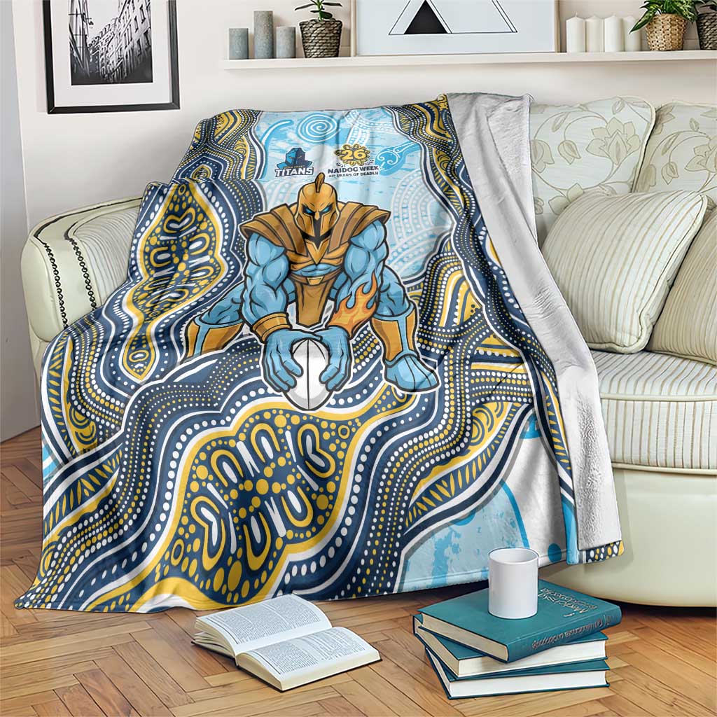Gold Coast Titans NAIDOC Week 2026 Blanket First Nations of Australia Aboriginal Mascot Rugby