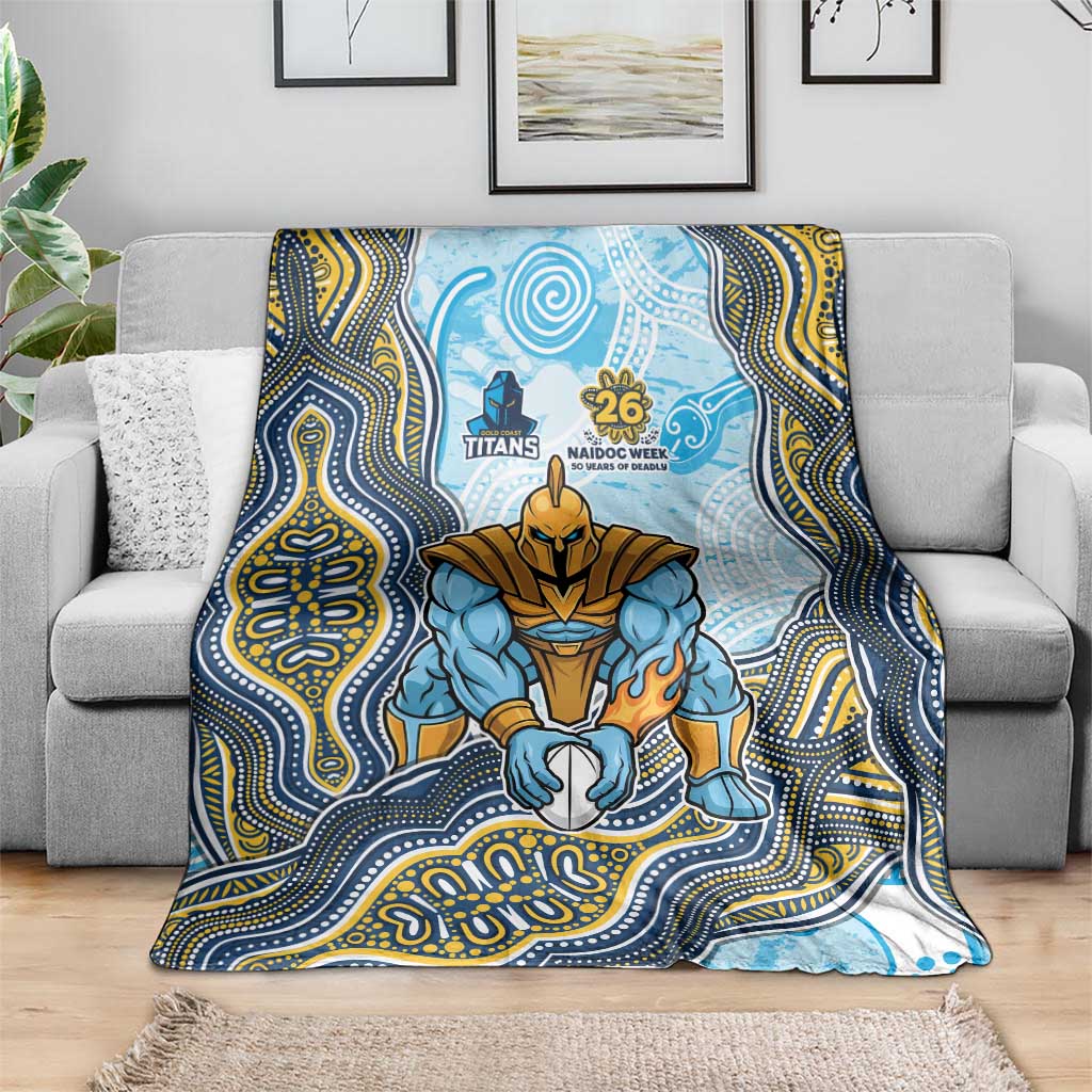 Gold Coast Titans NAIDOC Week 2026 Blanket First Nations of Australia Aboriginal Mascot Rugby