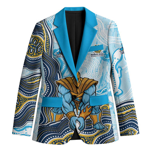 Gold Coast Titans NAIDOC Week 2026 Blazer First Nations of Australia Aboriginal Mascot Rugby