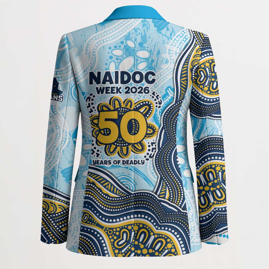 Gold Coast Titans NAIDOC Week 2026 Blazer First Nations of Australia Aboriginal Mascot Rugby
