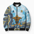 Gold Coast Titans NAIDOC Week 2026 Bomber Puffer Jacket First Nations of Australia Aboriginal Mascot Rugby