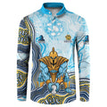 Gold Coast Titans NAIDOC Week 2026 Button Sweatshirt First Nations of Australia Aboriginal Mascot Rugby