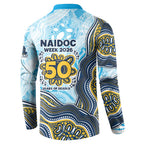 Gold Coast Titans NAIDOC Week 2026 Button Sweatshirt First Nations of Australia Aboriginal Mascot Rugby