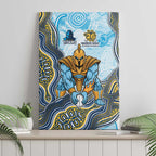 Gold Coast Titans NAIDOC Week 2026 Canvas Wall Art First Nations of Australia Aboriginal Mascot Rugby