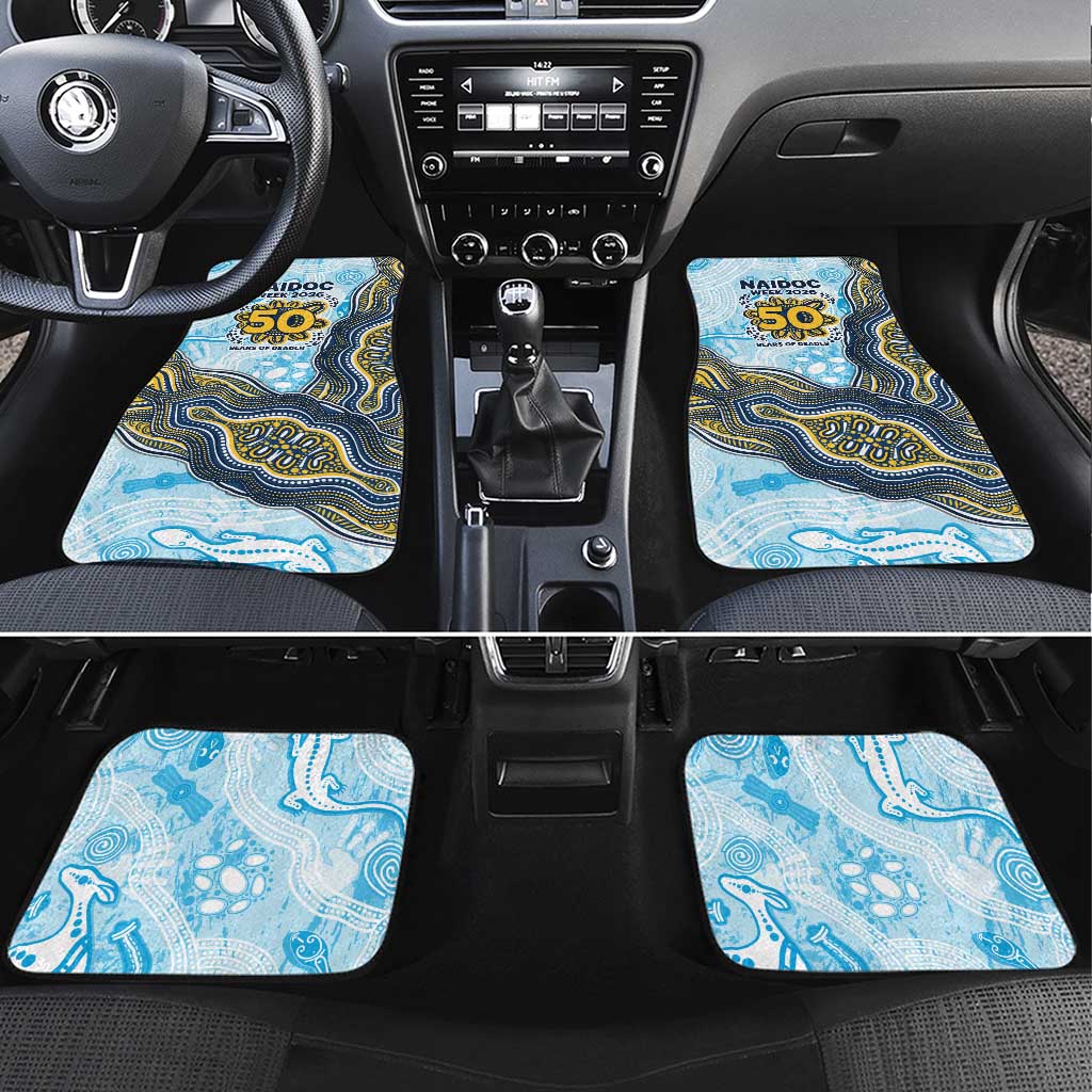 Gold Coast Titans NAIDOC Week 2026 Car Mats First Nations of Australia Aboriginal Mascot Rugby