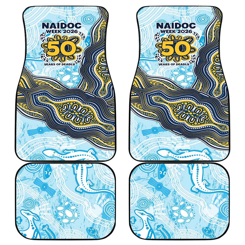 Gold Coast Titans NAIDOC Week 2026 Car Mats First Nations of Australia Aboriginal Mascot Rugby