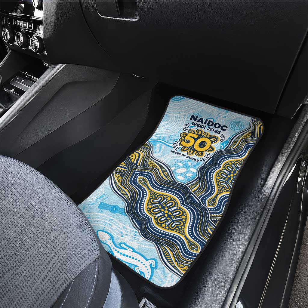 Gold Coast Titans NAIDOC Week 2026 Car Mats First Nations of Australia Aboriginal Mascot Rugby