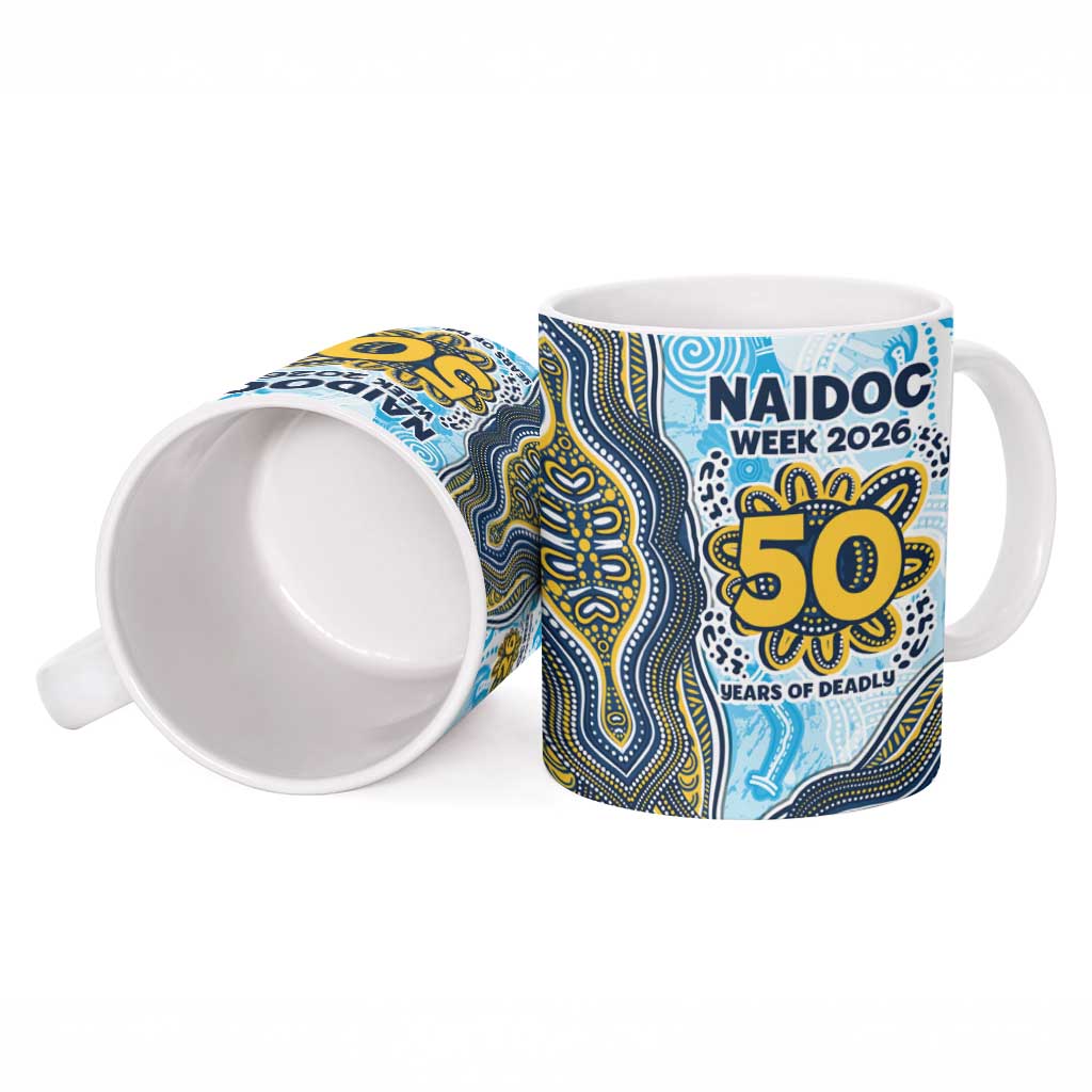 Gold Coast Titans NAIDOC Week 2026 Ceramic Mug First Nations of Australia Aboriginal Mascot Rugby
