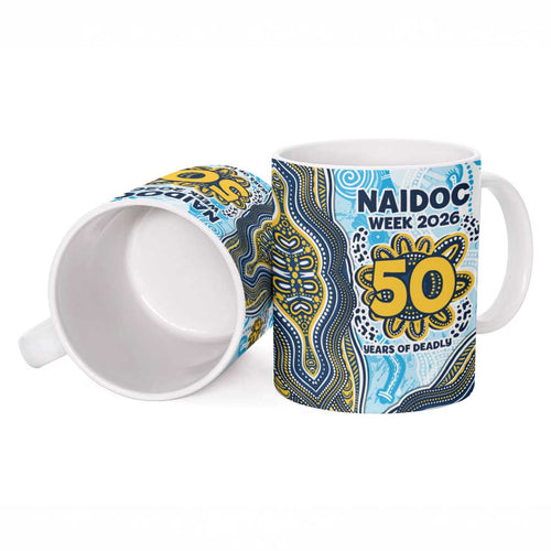 Gold Coast Titans NAIDOC Week 2026 Ceramic Mug First Nations of Australia Aboriginal Mascot Rugby