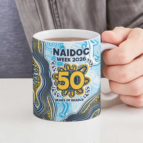 Gold Coast Titans NAIDOC Week 2026 Ceramic Mug First Nations of Australia Aboriginal Mascot Rugby