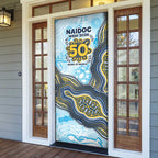 Gold Coast Titans NAIDOC Week 2026 Door Cover First Nations of Australia Aboriginal Mascot Rugby