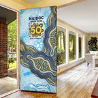 Gold Coast Titans NAIDOC Week 2026 Door Cover First Nations of Australia Aboriginal Mascot Rugby