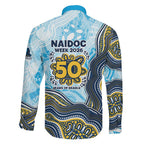 Gold Coast Titans NAIDOC Week 2026 Family Matching Off Shoulder Maxi Dress and Hawaiian Shirt First Nations of Australia Aboriginal Mascot Rugby