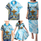 Gold Coast Titans NAIDOC Week 2026 Family Matching Puletasi and Hawaiian Shirt First Nations of Australia Aboriginal Mascot Rugby