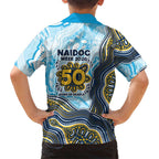 Gold Coast Titans NAIDOC Week 2026 Family Matching Summer Maxi Dress and Hawaiian Shirt First Nations of Australia Aboriginal Mascot Rugby