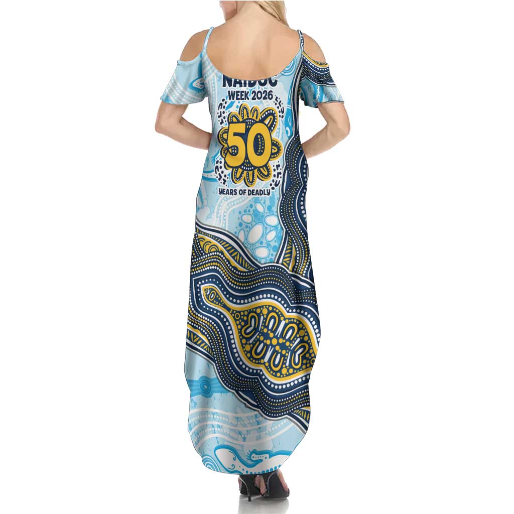 Gold Coast Titans NAIDOC Week 2026 Family Matching Summer Maxi Dress and Hawaiian Shirt First Nations of Australia Aboriginal Mascot Rugby