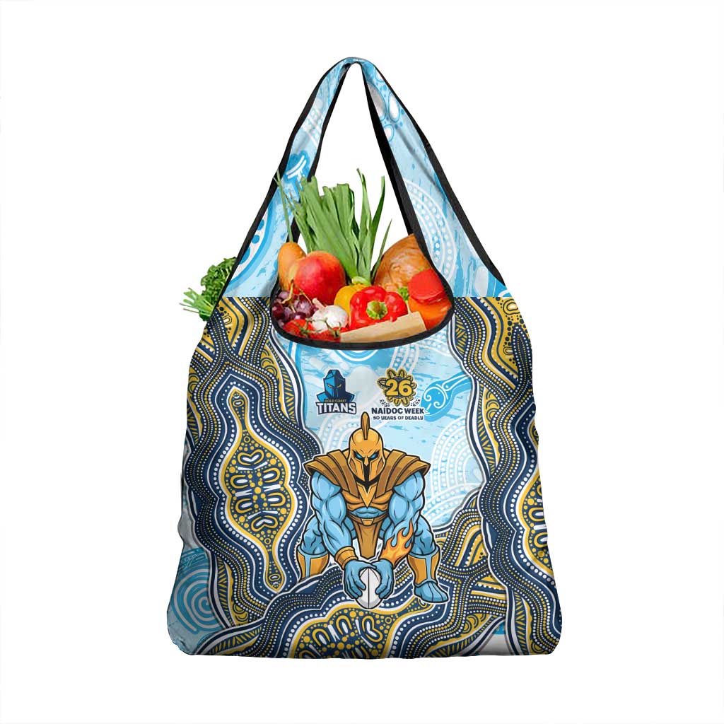Gold Coast Titans NAIDOC Week 2026 Grocery Bag First Nations of Australia Aboriginal Mascot Rugby