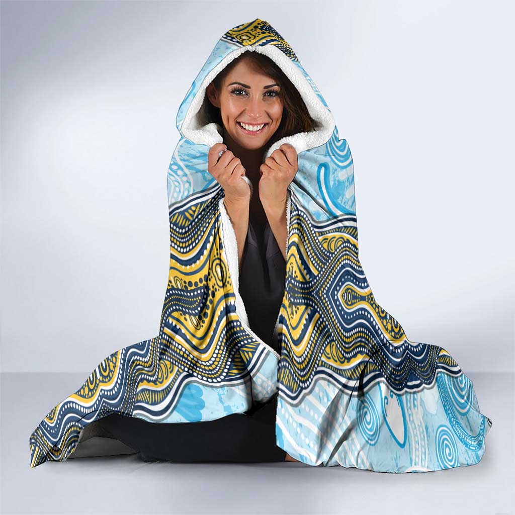 Gold Coast Titans NAIDOC Week 2026 Hooded Blanket First Nations of Australia Aboriginal Mascot Rugby