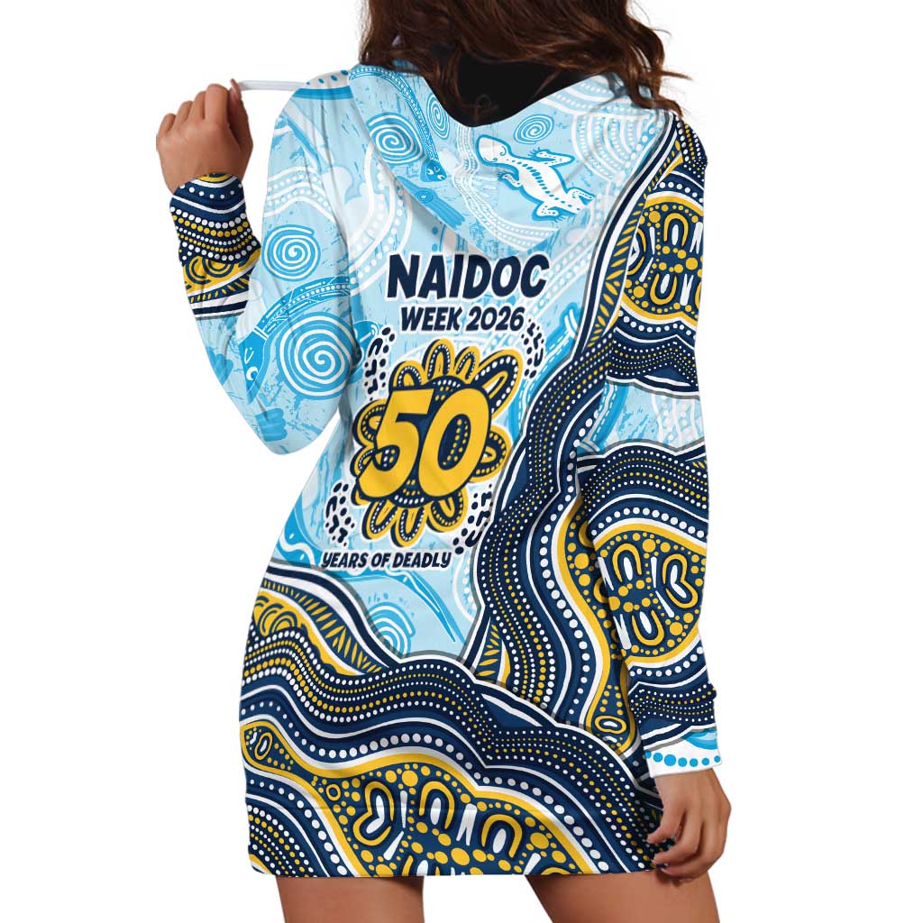 Gold Coast Titans NAIDOC Week 2026 Hoodie Dress First Nations of Australia Aboriginal Mascot Rugby
