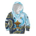 Gold Coast Titans NAIDOC Week 2026 Kid Hoodie First Nations of Australia Aboriginal Mascot Rugby