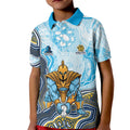 Gold Coast Titans NAIDOC Week 2026 Kid Polo Shirt First Nations of Australia Aboriginal Mascot Rugby