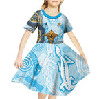Gold Coast Titans NAIDOC Week 2026 Kid Short Sleeve Dress First Nations of Australia Aboriginal Mascot Rugby