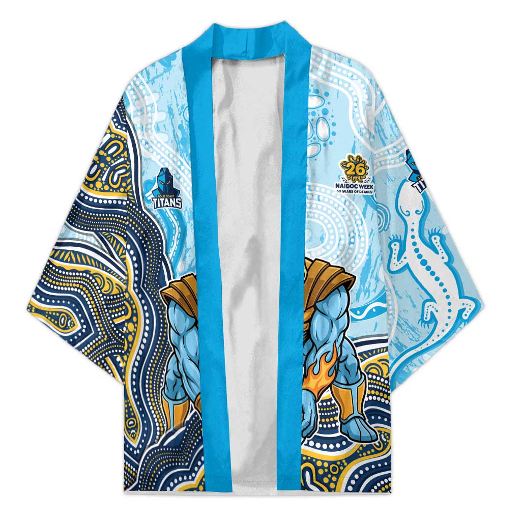 Gold Coast Titans NAIDOC Week 2026 Kimono First Nations of Australia Aboriginal Mascot Rugby