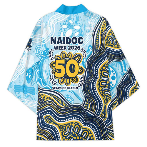 Gold Coast Titans NAIDOC Week 2026 Kimono First Nations of Australia Aboriginal Mascot Rugby
