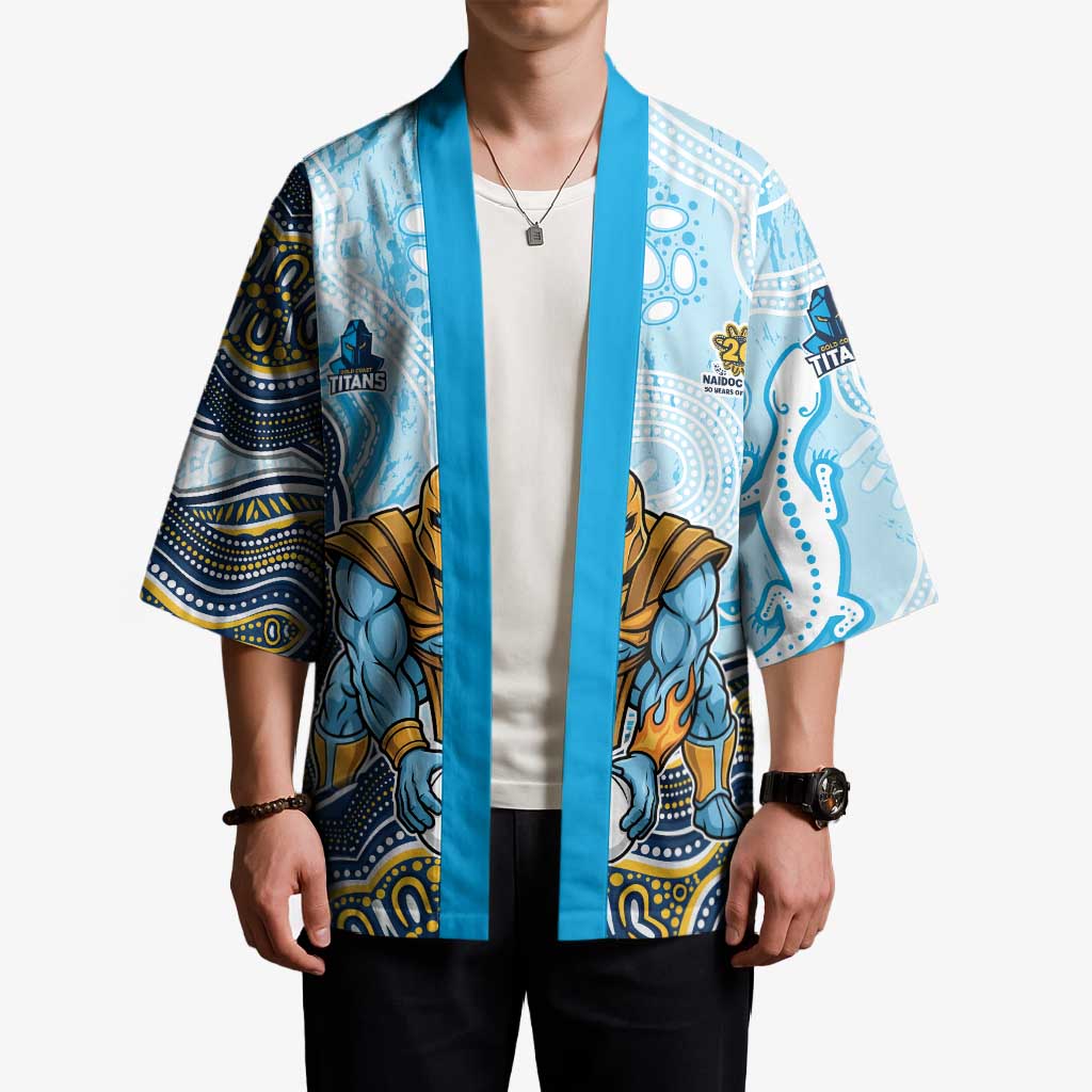 Gold Coast Titans NAIDOC Week 2026 Kimono First Nations of Australia Aboriginal Mascot Rugby