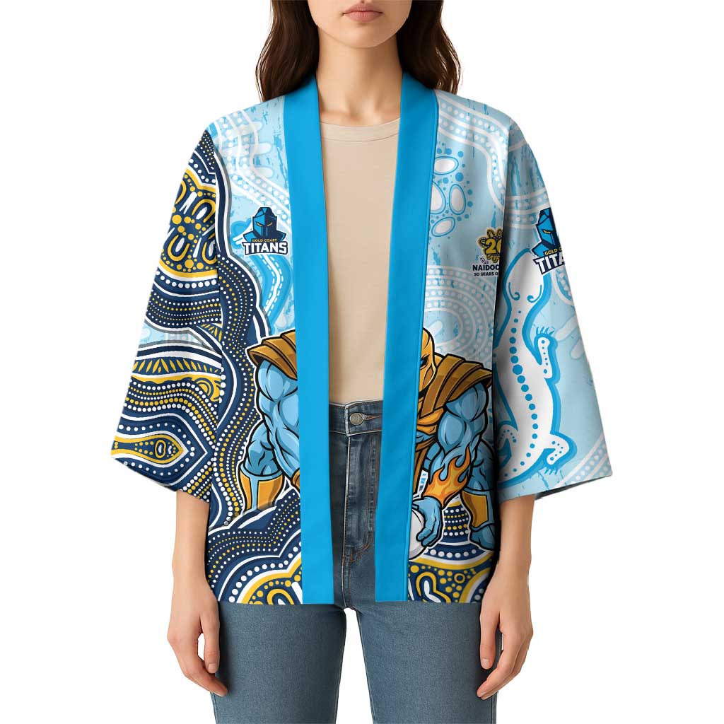 Gold Coast Titans NAIDOC Week 2026 Kimono First Nations of Australia Aboriginal Mascot Rugby