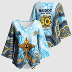 Gold Coast Titans NAIDOC Week 2026 Kimono Sleeve Blouse First Nations of Australia Aboriginal Mascot Rugby