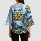 Gold Coast Titans NAIDOC Week 2026 Kimono Sleeve Blouse First Nations of Australia Aboriginal Mascot Rugby