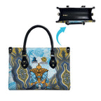 Gold Coast Titans NAIDOC Week 2026 Leather Bag First Nations of Australia Aboriginal Mascot Rugby