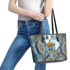 Gold Coast Titans NAIDOC Week 2026 Leather Tote Bag First Nations of Australia Aboriginal Mascot Rugby