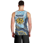 Gold Coast Titans NAIDOC Week 2026 Men Tank Top First Nations of Australia Aboriginal Mascot Rugby