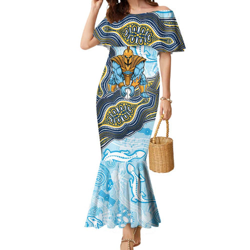Gold Coast Titans NAIDOC Week 2026 Mermaid Dress First Nations of Australia Aboriginal Mascot Rugby