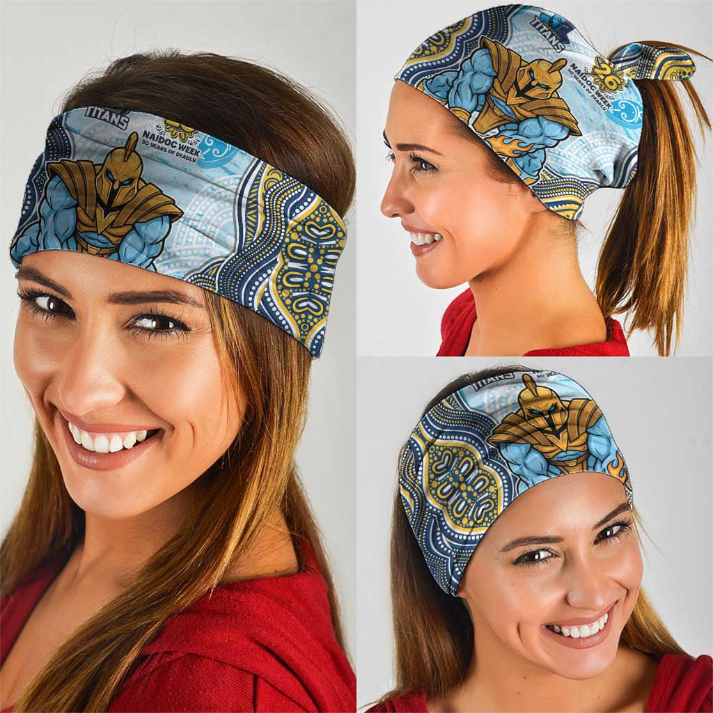 Gold Coast Titans NAIDOC Week 2026 Neck Gaiter First Nations of Australia Aboriginal Mascot Rugby