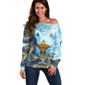 Gold Coast Titans NAIDOC Week 2026 Off Shoulder Sweater First Nations of Australia Aboriginal Mascot Rugby