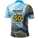 Gold Coast Titans NAIDOC Week 2026 Polo Shirt First Nations of Australia Aboriginal Mascot Rugby