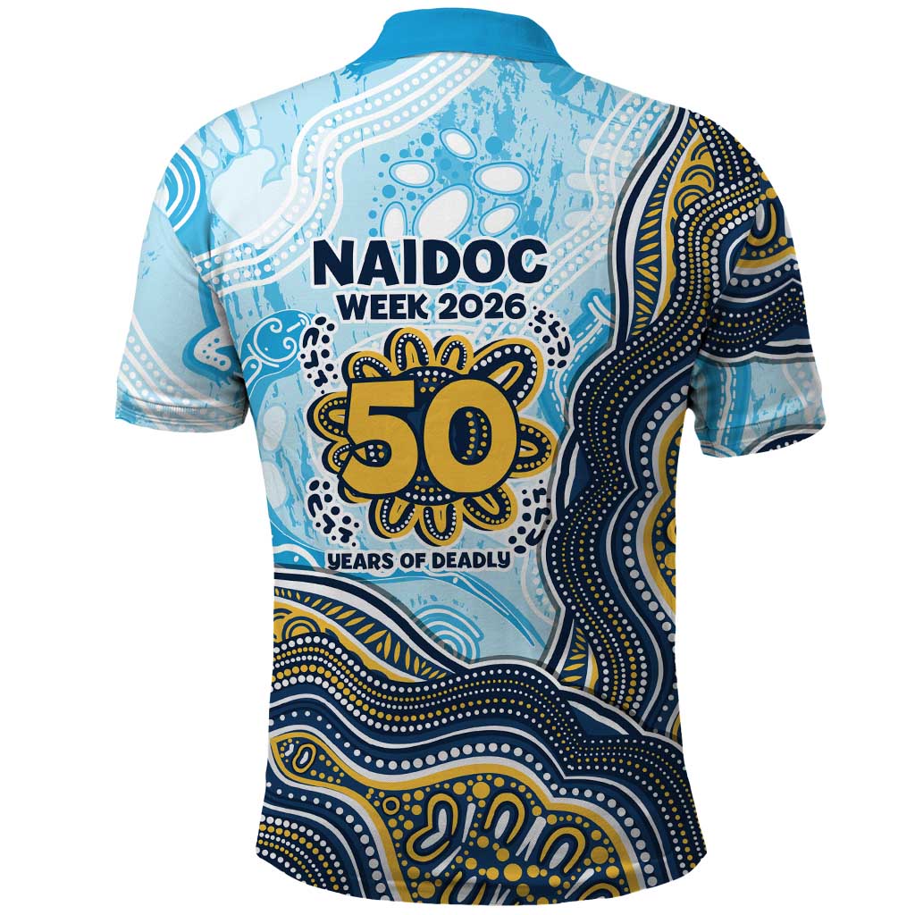Gold Coast Titans NAIDOC Week 2026 Polo Shirt First Nations of Australia Aboriginal Mascot Rugby