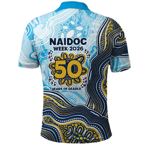 Gold Coast Titans NAIDOC Week 2026 Polo Shirt First Nations of Australia Aboriginal Mascot Rugby