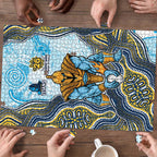 Gold Coast Titans NAIDOC Week 2026 Puzzle First Nations of Australia Aboriginal Mascot Rugby