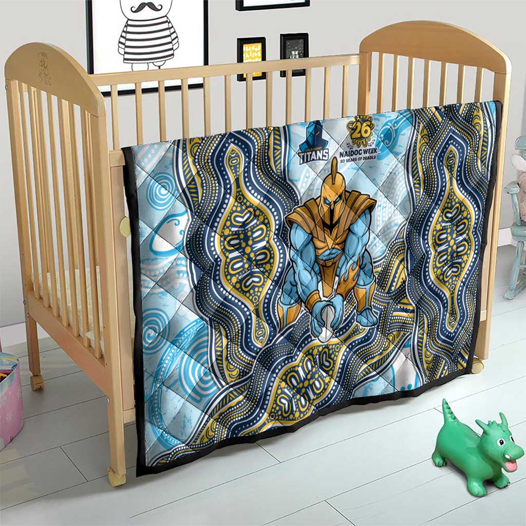 Gold Coast Titans NAIDOC Week 2026 Quilt First Nations of Australia Aboriginal Mascot Rugby