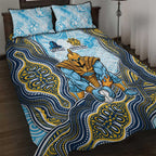 Gold Coast Titans NAIDOC Week 2026 Quilt Bed Set First Nations of Australia Aboriginal Mascot Rugby