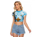 Gold Coast Titans NAIDOC Week 2026 Raglan Cropped T Shirt First Nations of Australia Aboriginal Mascot Rugby