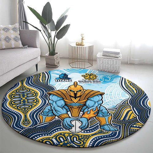 Gold Coast Titans NAIDOC Week 2026 Round Carpet First Nations of Australia Aboriginal Mascot Rugby