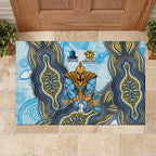 Gold Coast Titans NAIDOC Week 2026 Rubber Doormat First Nations of Australia Aboriginal Mascot Rugby
